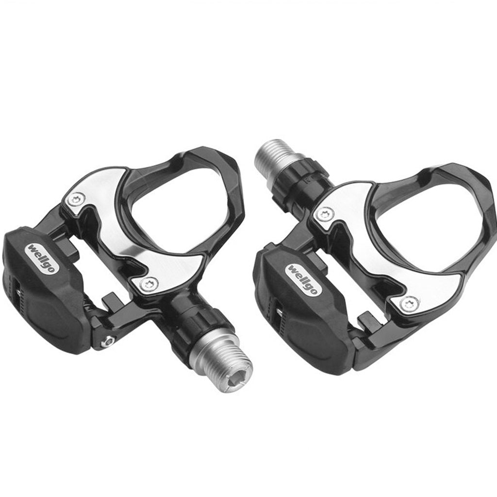 Wellgo R-302Du Clipless Road Pedal - Black - Cyclop.in