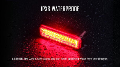 Magicshine SEEMEE 180 V2.0 Smart Rear Light - 180 Lumens - Cyclop.in