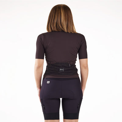 Santini Terranova Stone Unisex Cycling Jersey - Wood - Cyclop.in