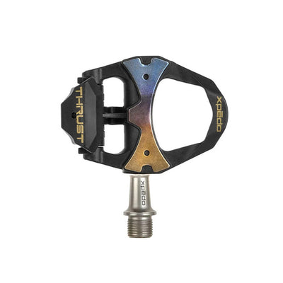 Xpedo Thrust Sl Road Pedal - Black/Gold - Cyclop.in