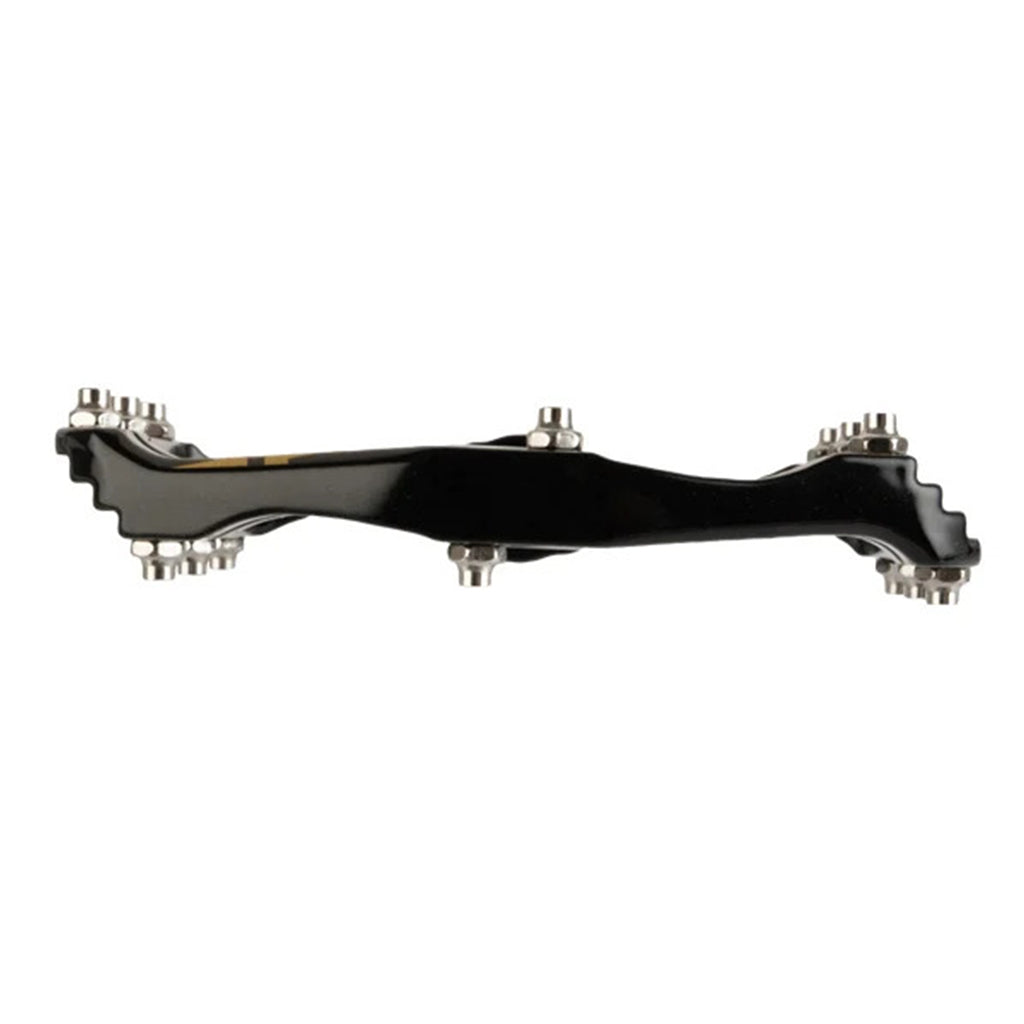 Xpedo Spry Flat Pedal - Black/Gold - Cyclop.in