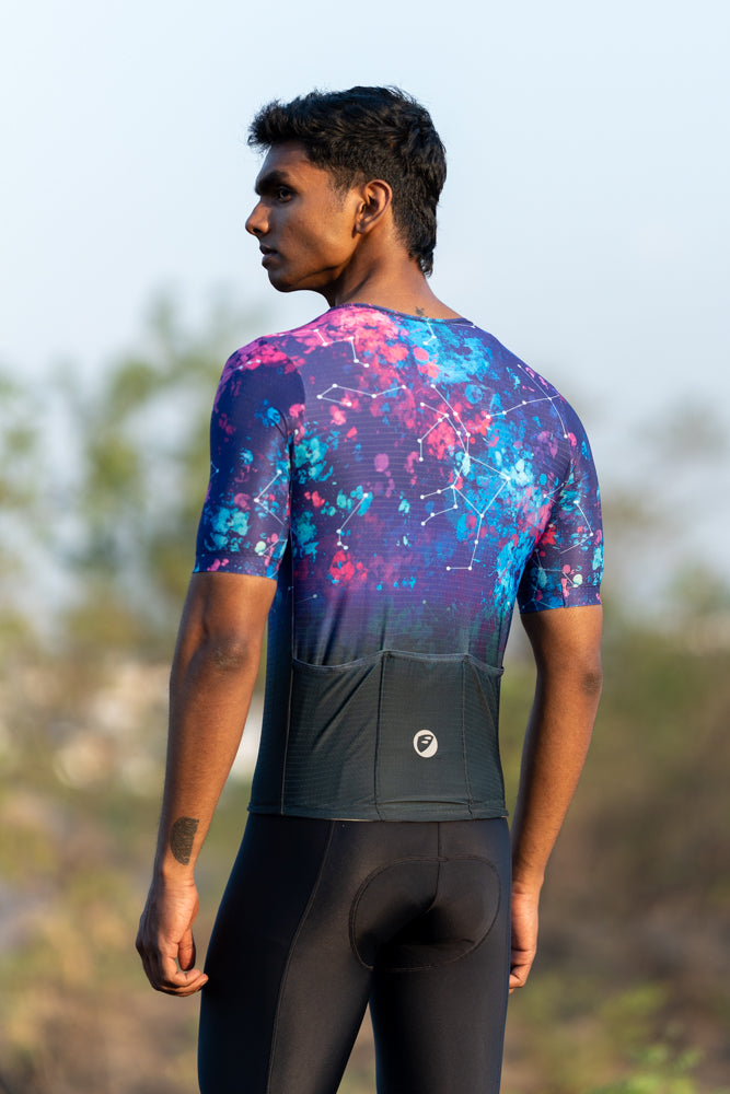 Apace Cycling Jersey | Race-fit | Mens | Constellation - Cyclop.in