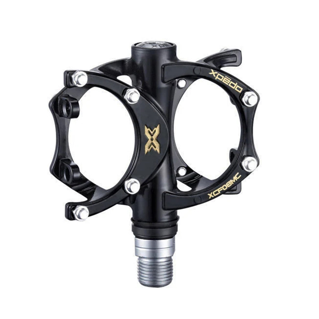 Xpedo Trvs 8 Flat Pedal - Black - Cyclop.in
