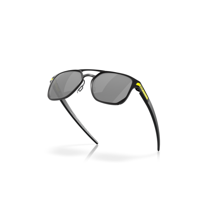 Buy Oakley Latch Alpha Prizm Black Grey Metal Black Yellow Frame Valentiono Rossi Signature Series Cyclop.in