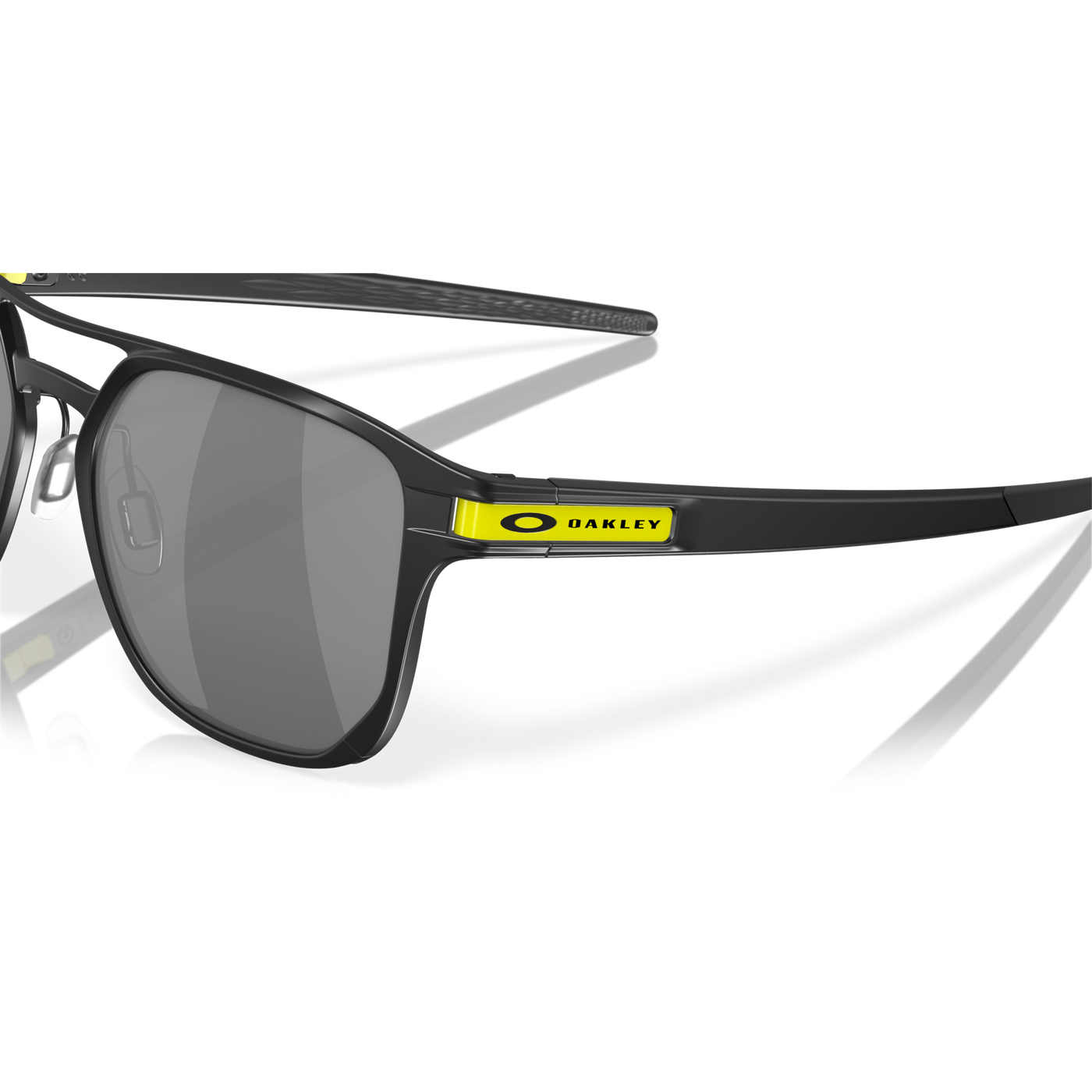 Buy Oakley Latch Alpha Prizm Black Grey Metal Black Yellow Frame Valentiono Rossi Signature Series Cyclop.in