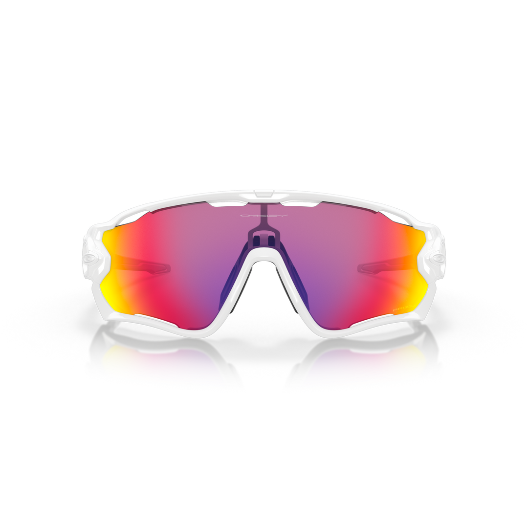 Buy Oakley Jawbreaker Prizm Road Lenses, Polished White