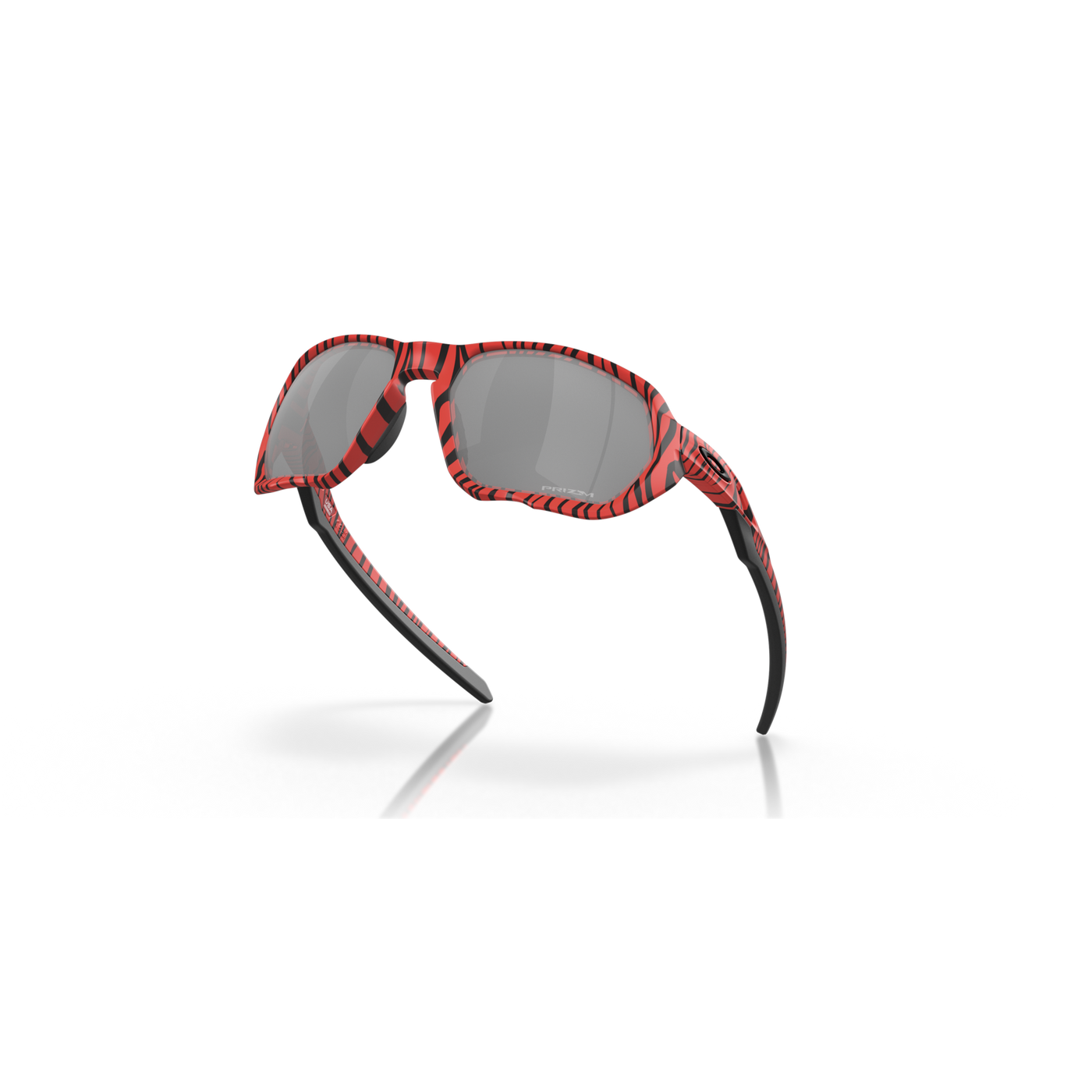 Oakley Plazma Prizm Black Lenses, Red Tiger Frame - Cyclop.in
