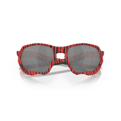 Oakley Plazma Prizm Black Lenses, Red Tiger Frame - Cyclop.in