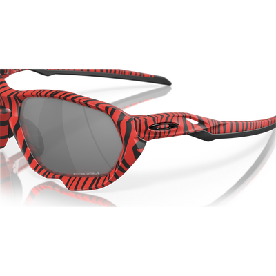 Oakley Plazma Prizm Black Lenses, Red Tiger Frame - Cyclop.in