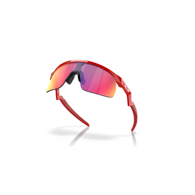 Oakley Resistor Youth Fit Prizm Road Lenses, Redline Frame - Cyclop.in