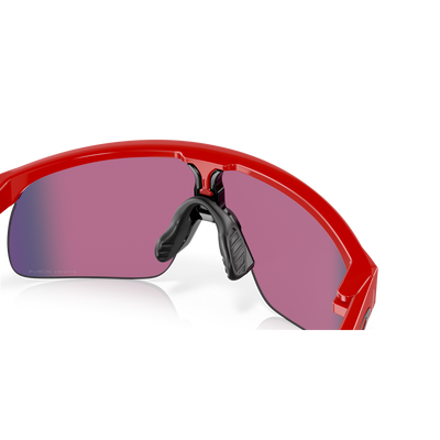 Oakley Resistor Youth Fit Prizm Road Lenses, Redline Frame - Cyclop.in