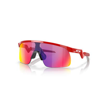 Oakley Resistor Youth Fit Prizm Road Lenses, Redline Frame - Cyclop.in
