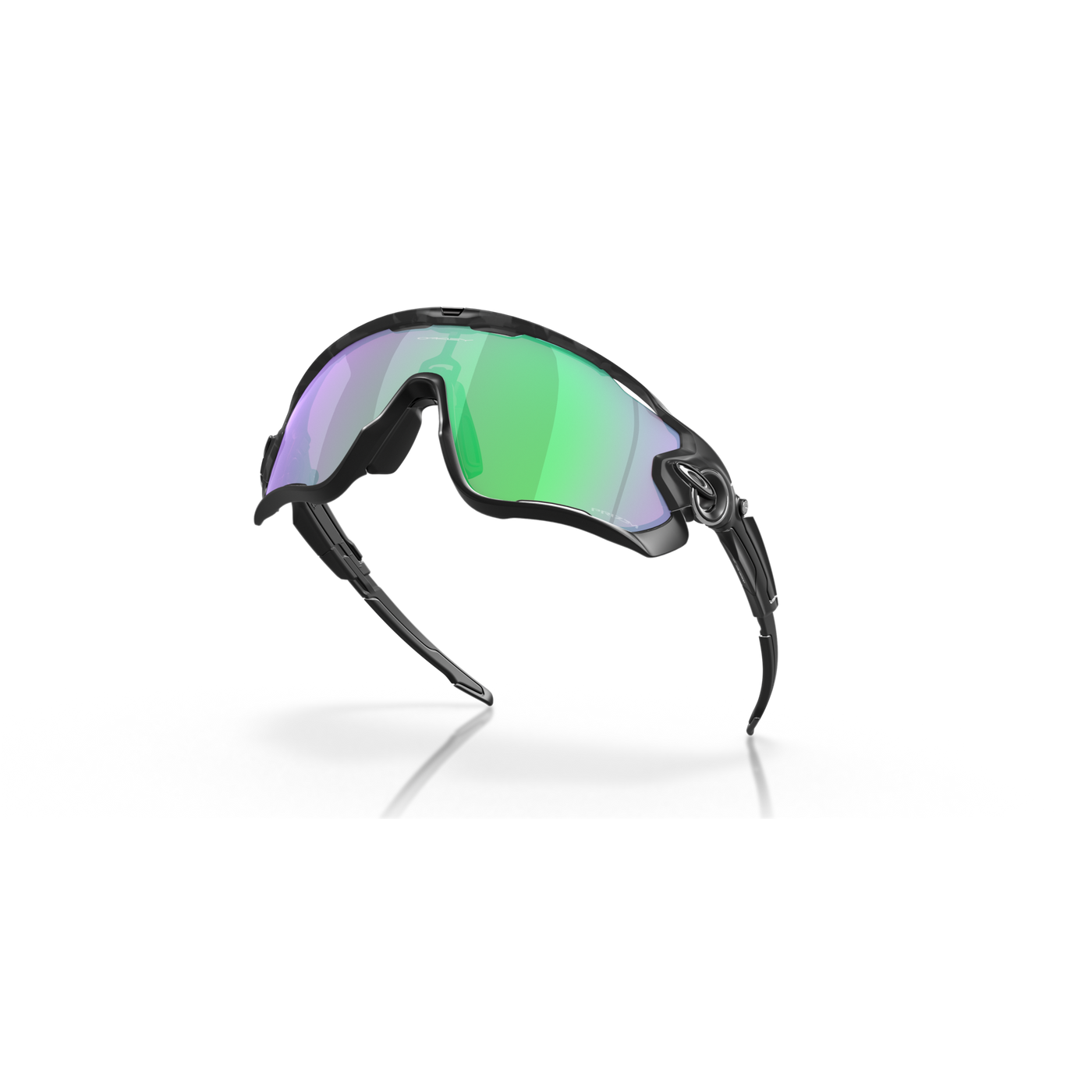 Oakley Jawbreaker Prizm Road Jade Lenses, Matte Black Camo Frame - Cyclop.in