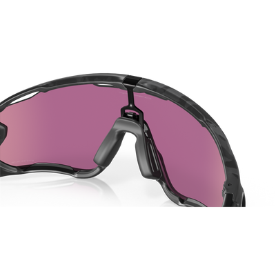 Oakley Jawbreaker Prizm Road Jade Lenses, Matte Black Camo Frame - Cyclop.in