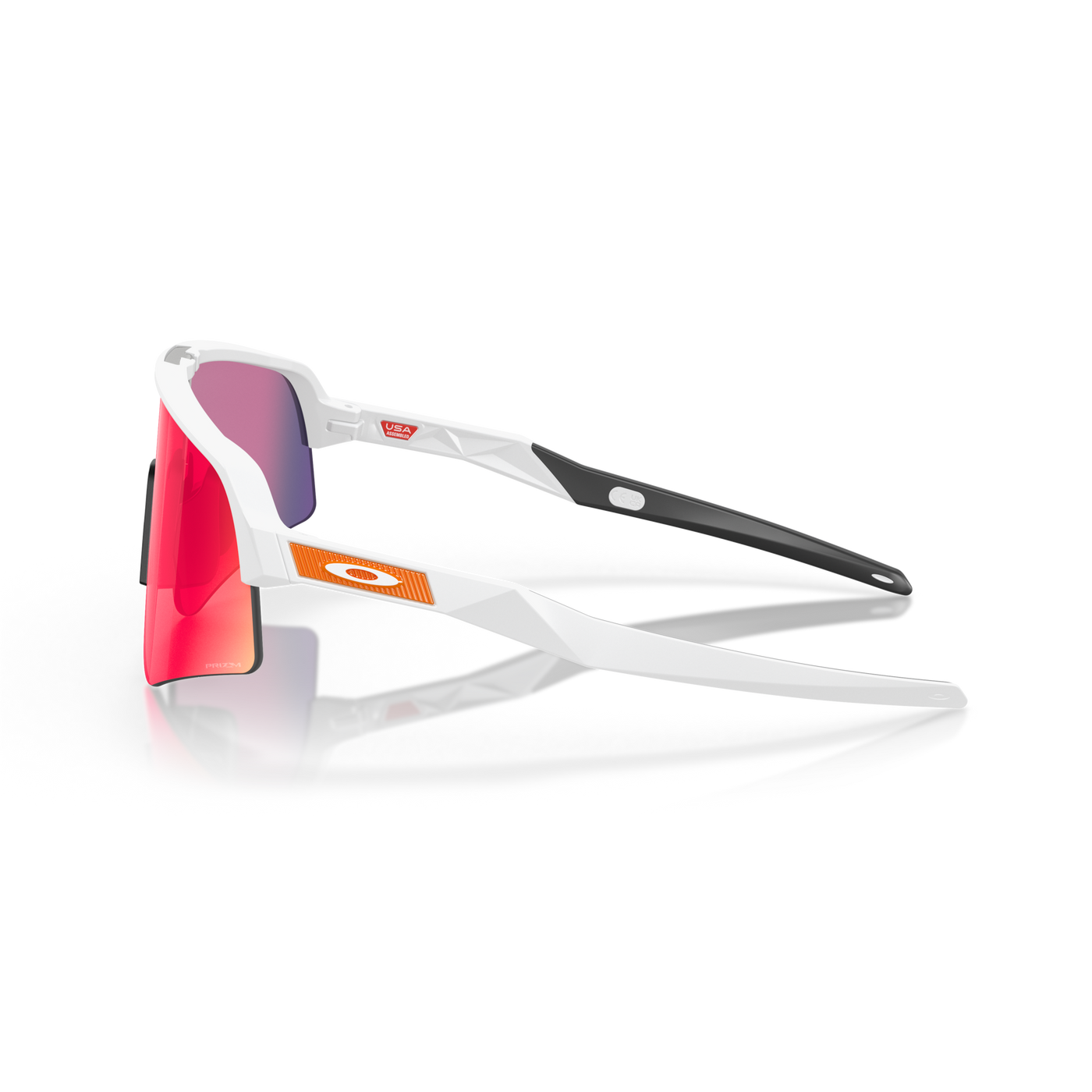Oakley Sutro Lite Sweep Prizm Road Lenses, Matte White Frame - Cyclop.in