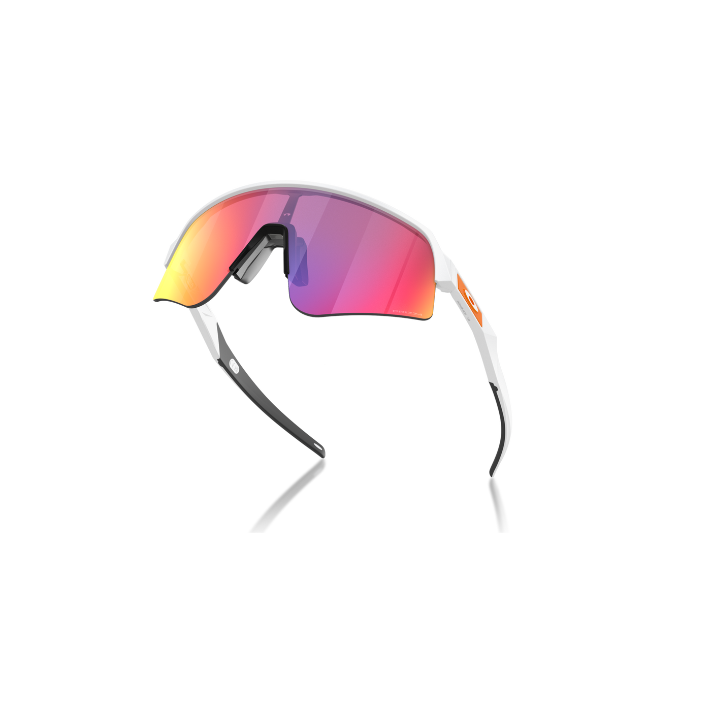 Oakley Sutro Lite Sweep Prizm Road Lenses, Matte White Frame - Cyclop.in