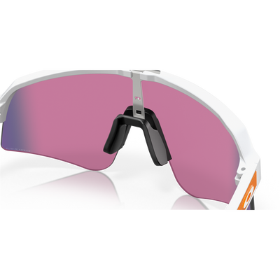 Oakley Sutro Lite Sweep Prizm Road Lenses, Matte White Frame - Cyclop.in