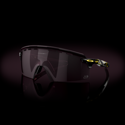 Oakley Encoder Strike 2024 Tour De France Prizm Road Black Lenses, Black Ink Frame - Cyclop.in