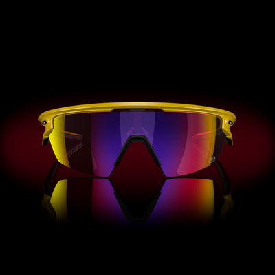 Oakley Sphaera Prizm Road Lenses, Matte Yellow Frame (2024 Tour De France™) - Cyclop.in