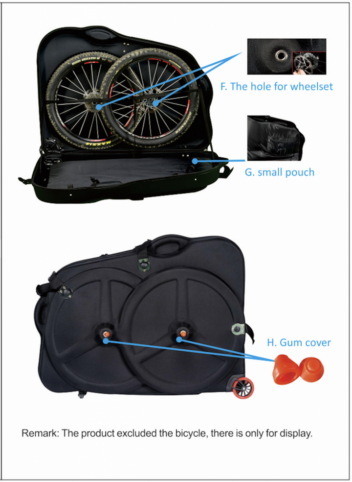 Buy XXF E0901 EVA Bike Travel Case (Road Bike/upto MTB