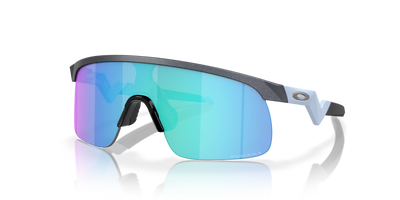 Oakley YOUTH RESISTOR AZUL ACERO Prizm Sapphire Lenses, Blue Steel Frame - Cyclop.in