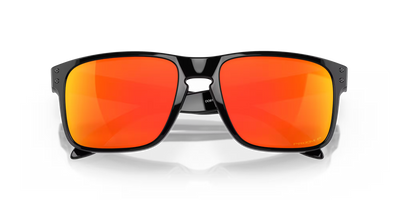 Oakley Holbrook Prizm Ruby Polarized Lenses, Polished Black Frame - Cyclop.in