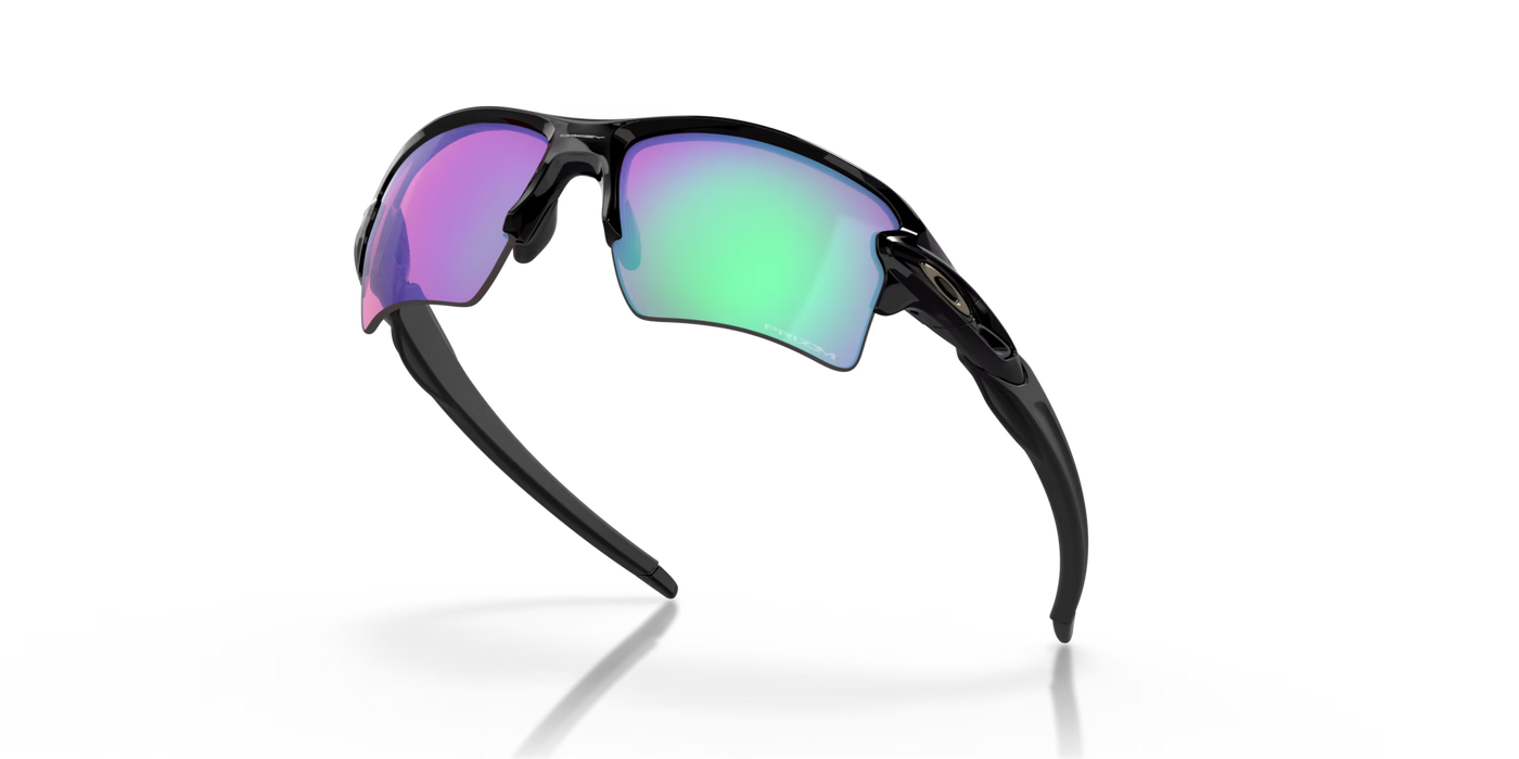 Oakley Flak 2.0 XL Prizm Golf Lenses, Polished Black Frame - Cyclop.in