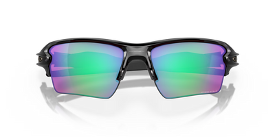 Oakley Flak 2.0 XL Prizm Golf Lenses, Polished Black Frame - Cyclop.in