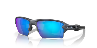 Oakley Flak 2.0 X Prizm Sapphire Polarized Lenses, Blue Steel Frame - Cyclop.in