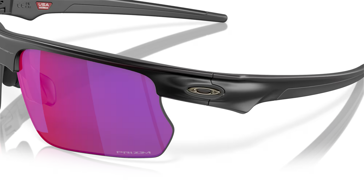 Oakley Bisphaera Prizm Road Lenses, Matte Black Frame - Cyclop.in