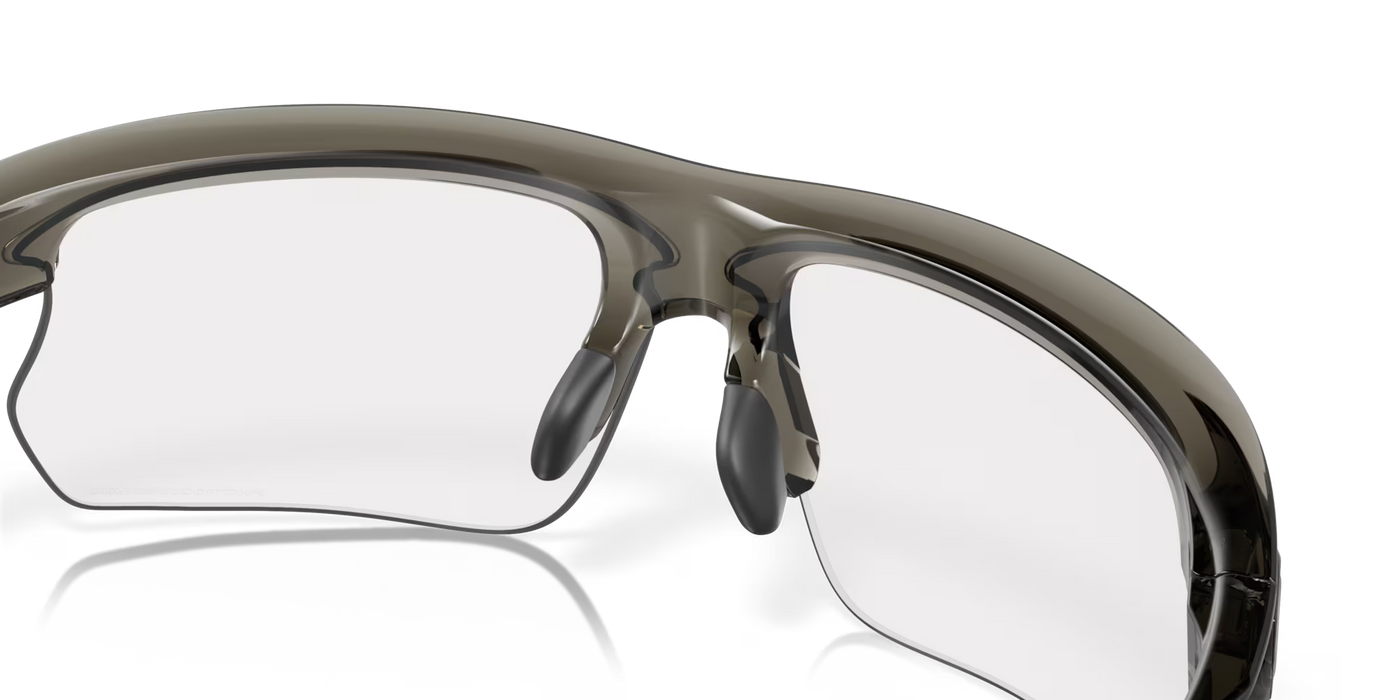 Oakley Bisphaera Clear To Black Iridium Photochromic Lenses, Grey Smoke Frame - Cyclop.in