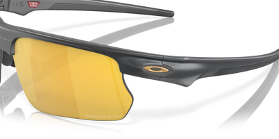 Oakley Bisphaera Prizm 24k Polarized Lenses, Matte Carbon Frame - Cyclop.in