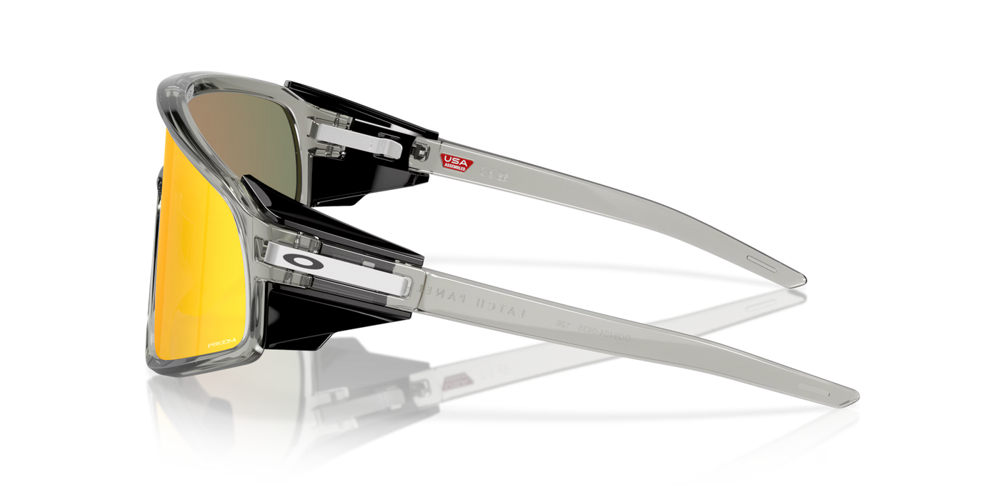 Oakley Latch Panel Prizm Ruby Lenses, Grey Ink Frame - Cyclop.in