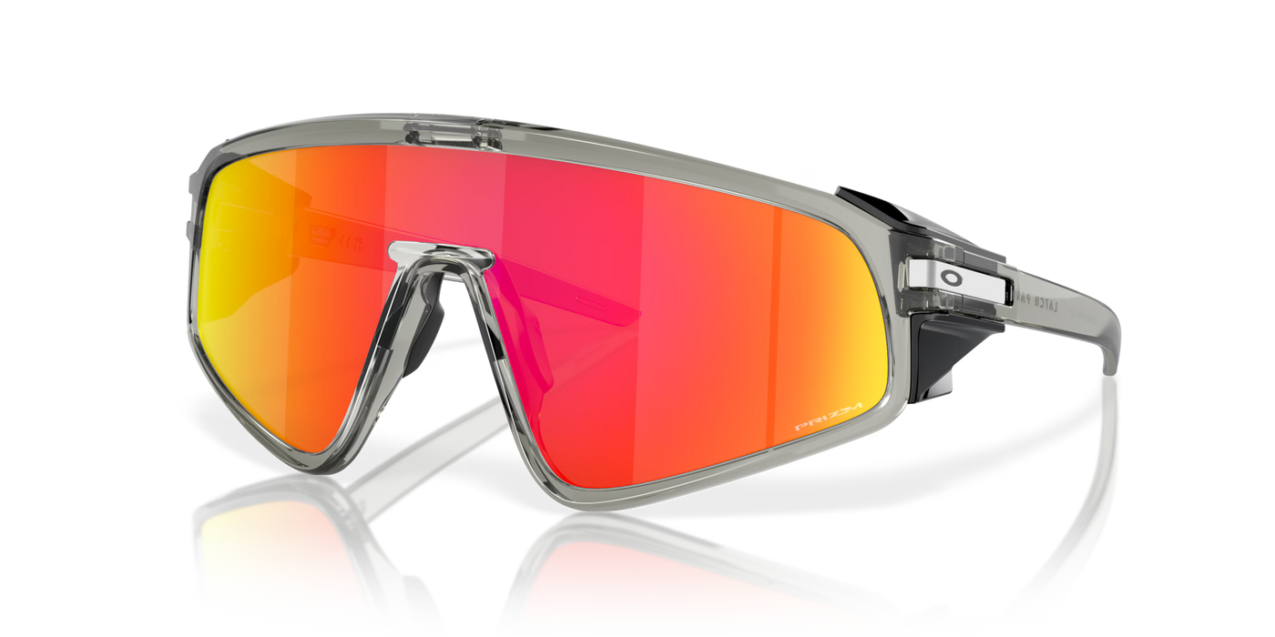 Oakley Latch Panel Prizm Ruby Lenses, Grey Ink Frame - Cyclop.in