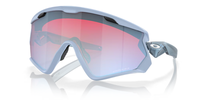 Oakley Wind Jacket 2.0 Prizm Snow Sapphire Lenses, Matte Translucent Stonewash Frame - Cyclop.in