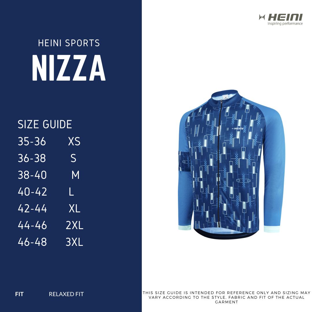 Heini Nizza 433 Men's Long Sleeves Jersey - Cyclop.in
