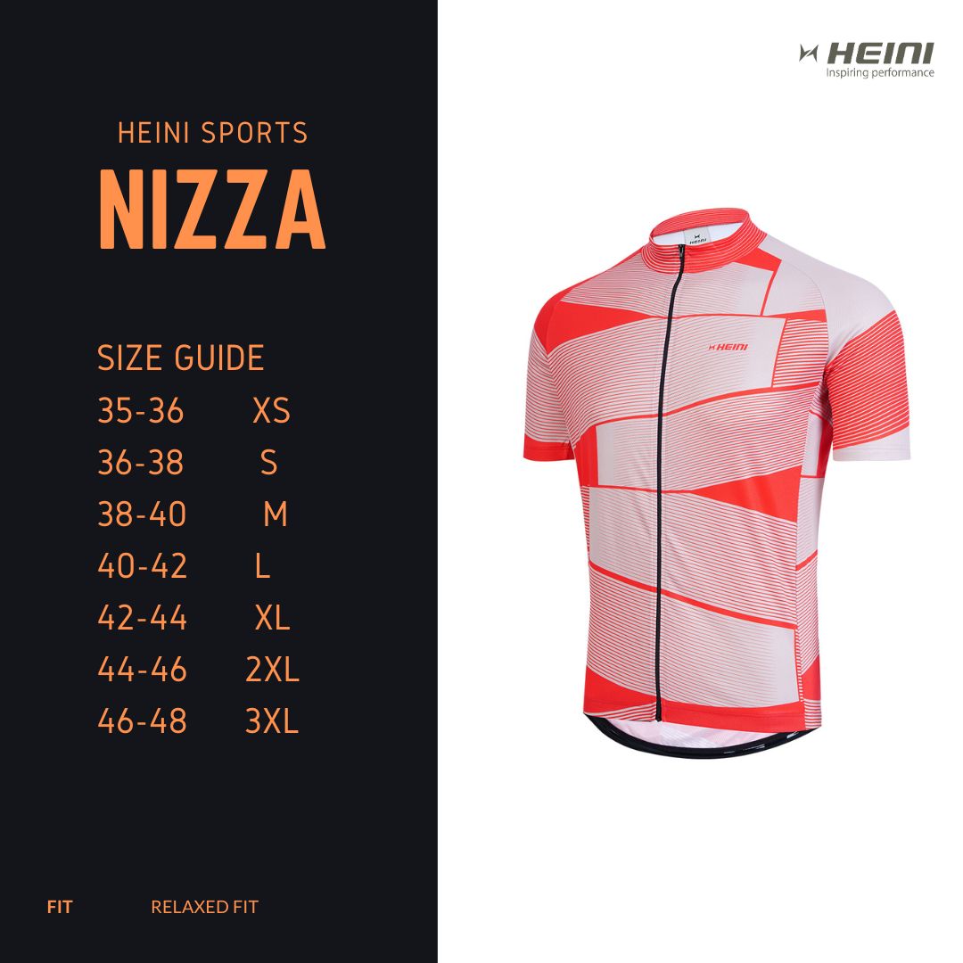 Heini Nizza 401 Men's Half Sleeves Jersey - Cyclop.in