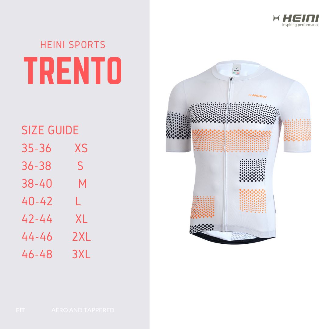 Heini Trento 404 Men's Half Sleeves Jersey - Cyclop.in