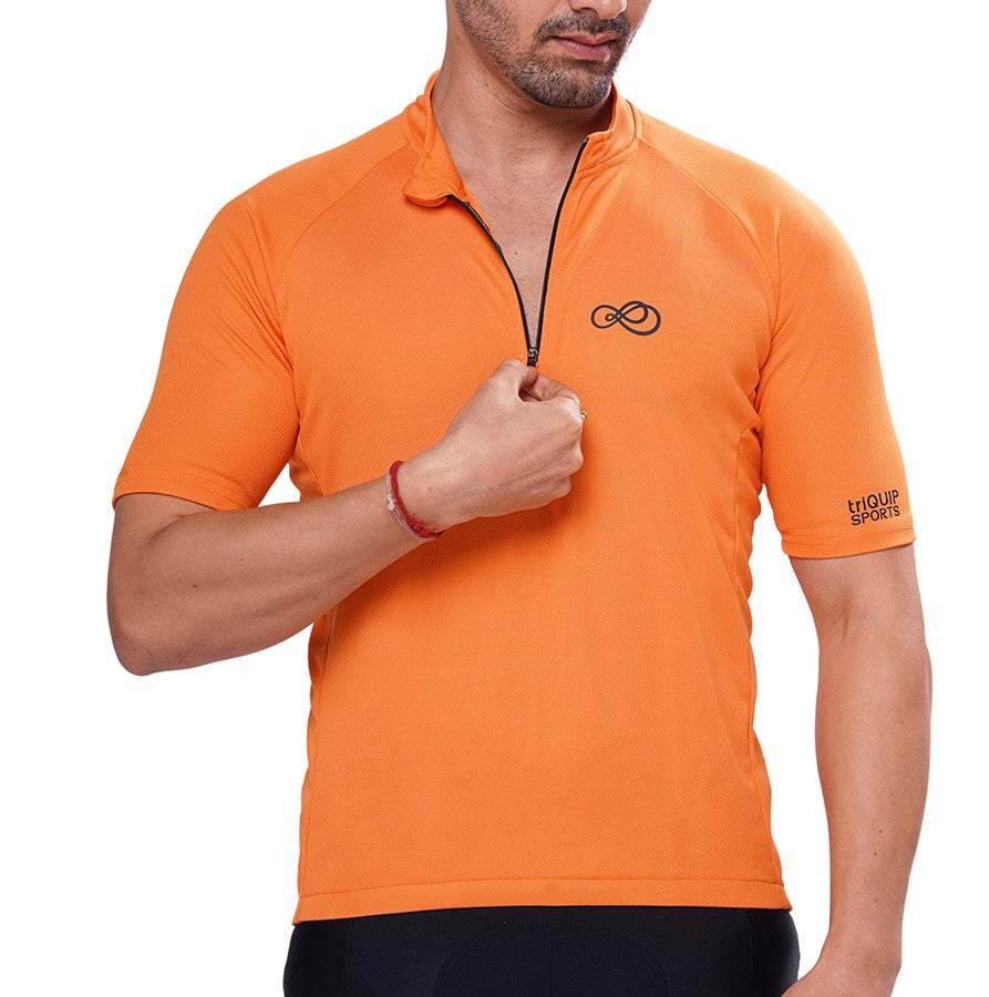 Triquip Basic Cycling Jersey Men Half Sleeves - Cyclop.in