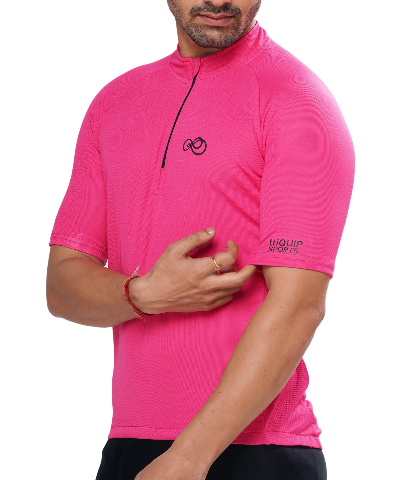 Triquip Basic Cycling Jersey Men Half Sleeves - Cyclop.in