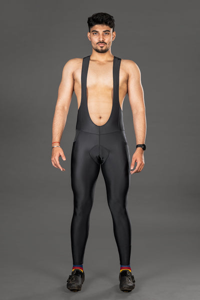 Apace Nightrider Gel Padded Men Cycling Bib Full Tights - Cyclop.in