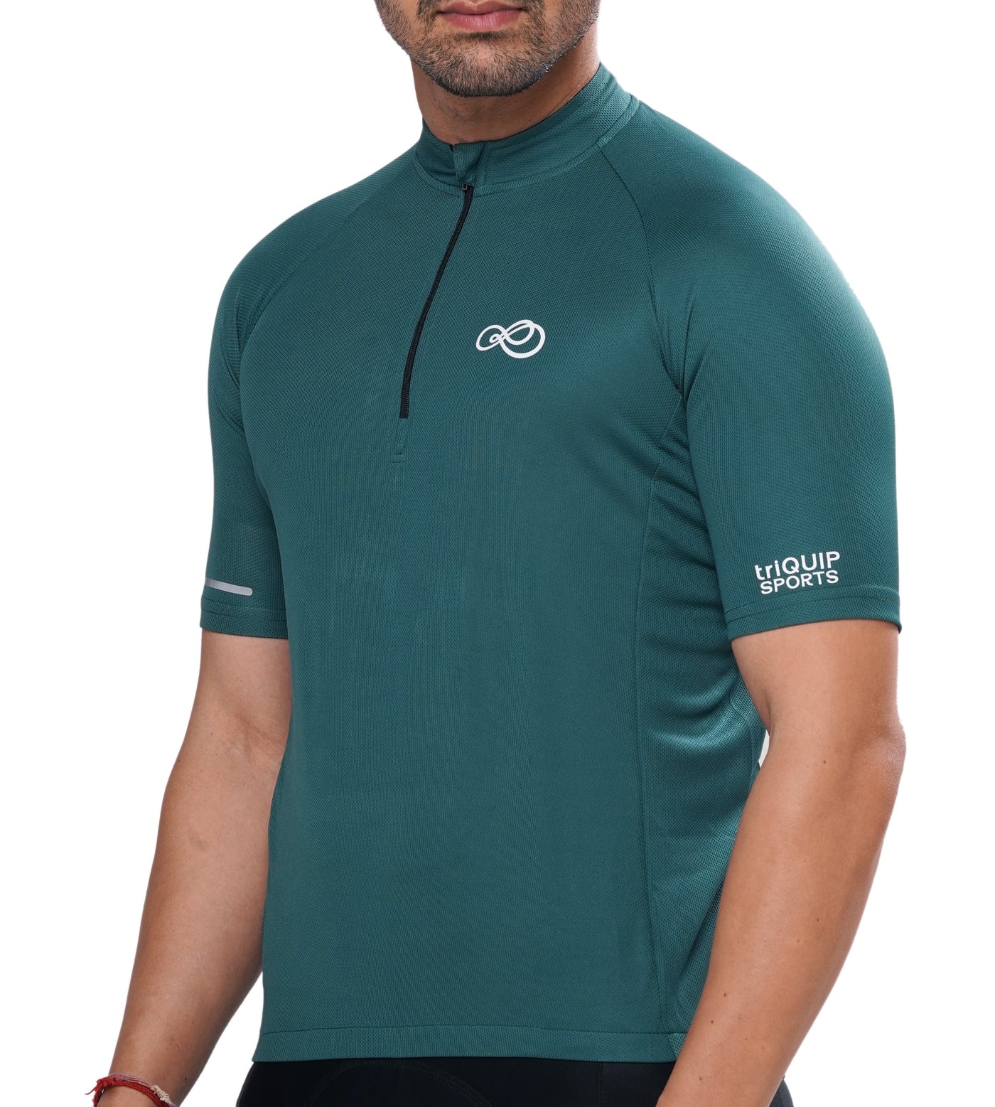 Triquip Basic Cycling Jersey Men Half Sleeves - Cyclop.in