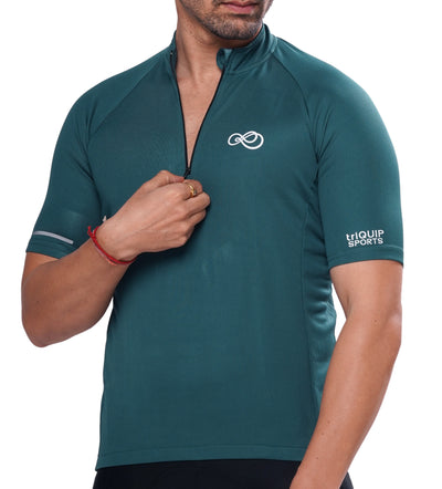 Triquip Basic Cycling Jersey Men Half Sleeves - Cyclop.in