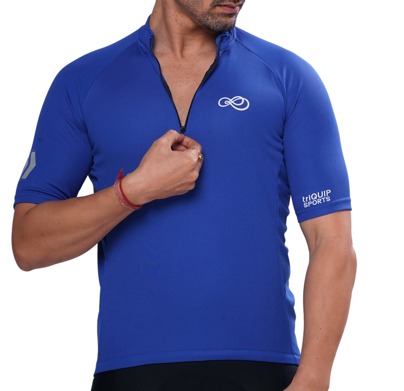 Triquip Basic Cycling Jersey Men Half Sleeves - Cyclop.in