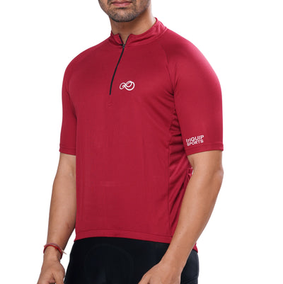 Triquip Basic Cycling Jersey Men Half Sleeves - Cyclop.in