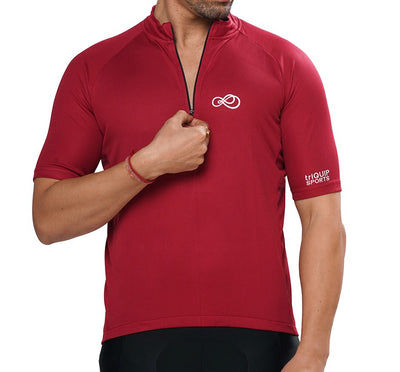 Triquip Basic Cycling Jersey Men Half Sleeves - Cyclop.in