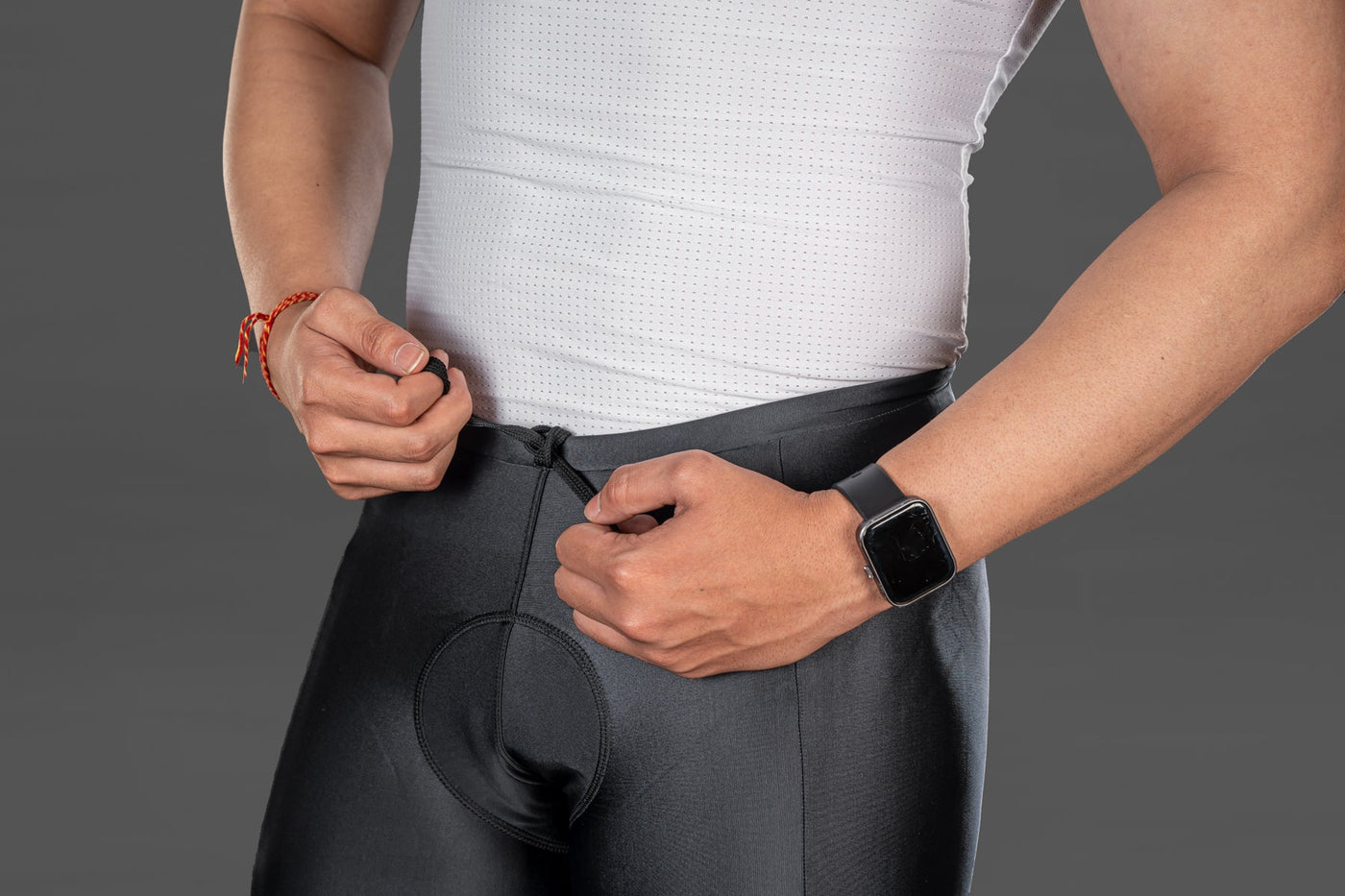 Apace Evolve Men's Bibless Cycling Shorts - Black - Cyclop.in