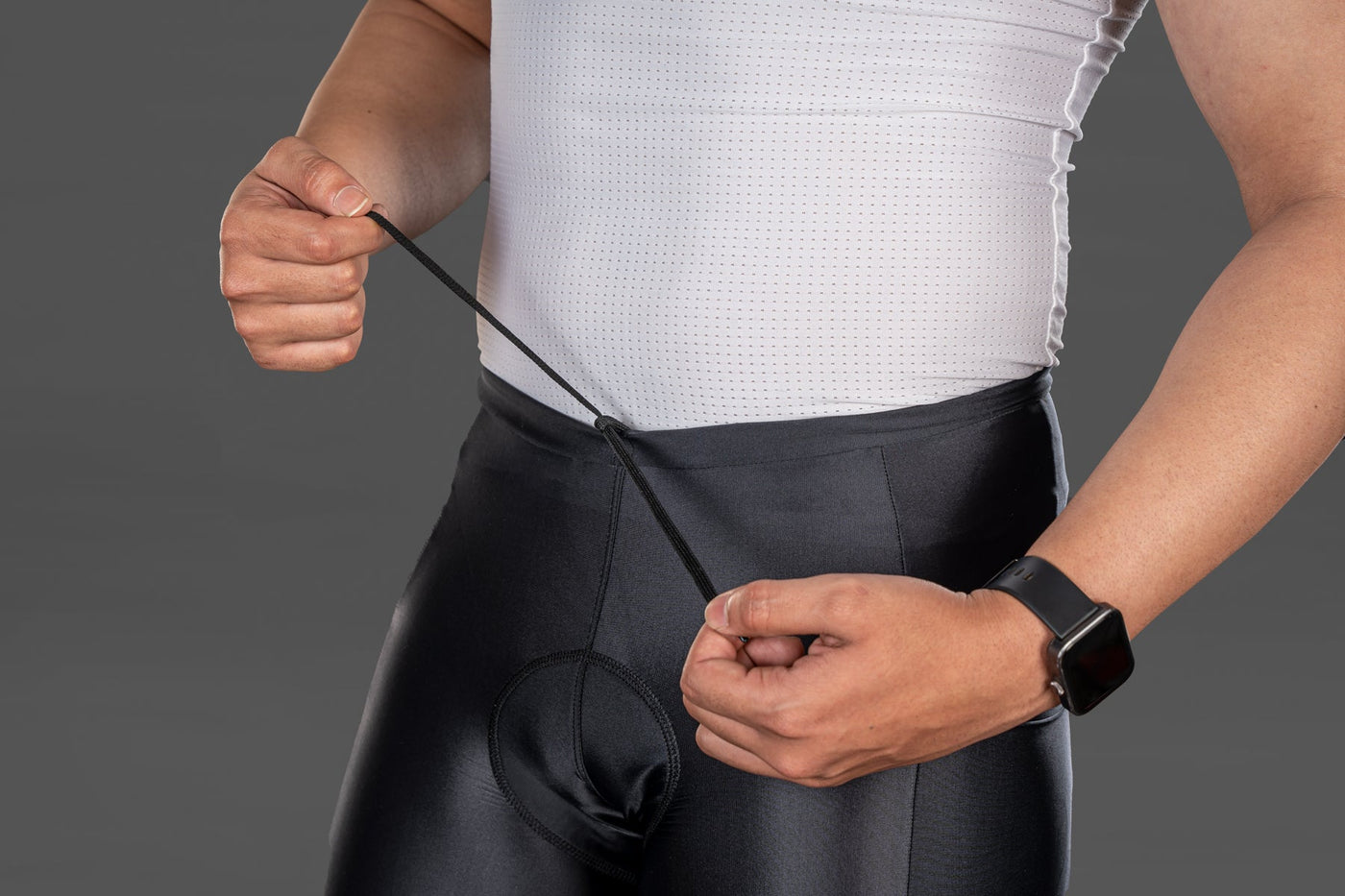 Apace Blade Men's Full-Length Cycling Tights - Black - Cyclop.in