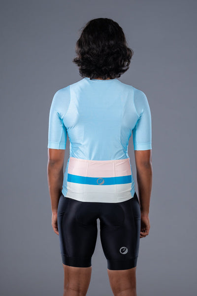 Apace Elite Fit Unisex Cycling Jersey - Ice - Cyclop.in