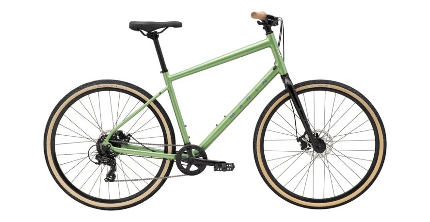 Marin Kentfield Hybrid Bicycle (2021) Green L - Main Image